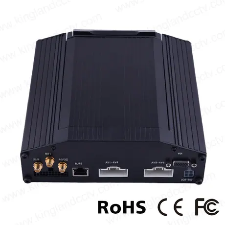 8CH 720P MDVR GPS 3G 4G WIFI Mobile DVR