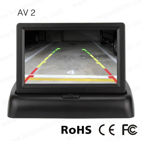 5 inch foldable car monitor