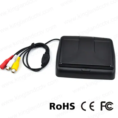 5 inch foldable car monitor