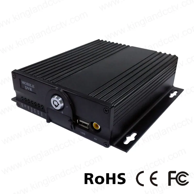 4CH AHD Mobile DVR with SD Card Recorder