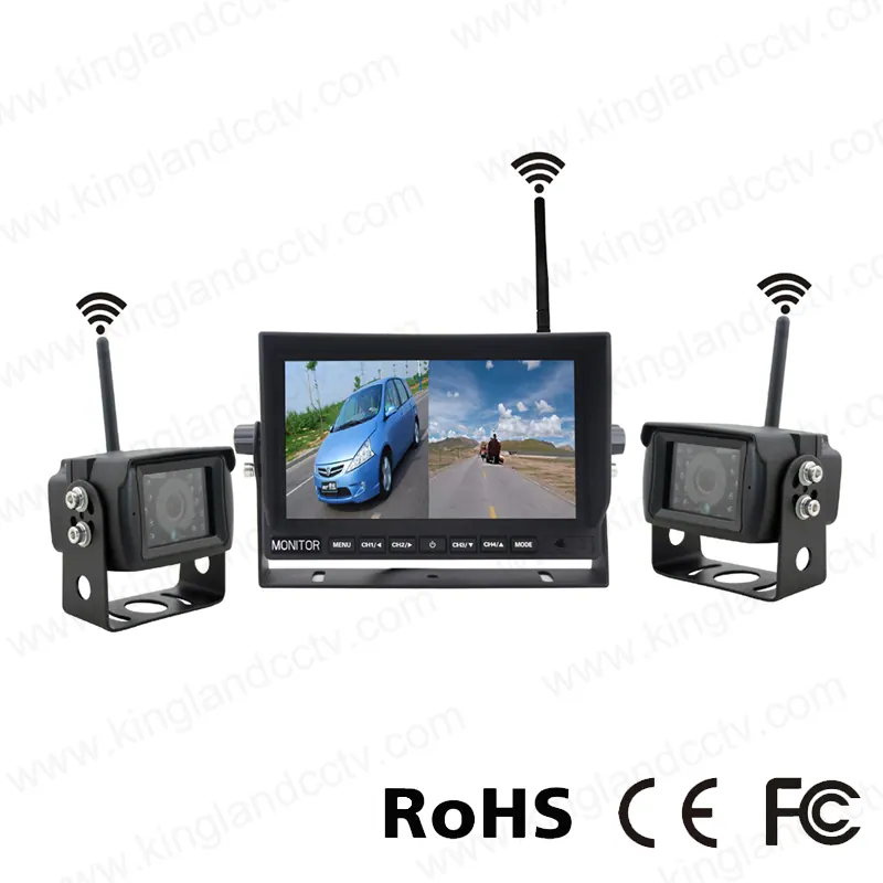 Wired or Wireless Rear View System