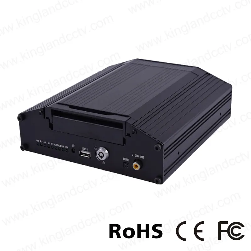 8CH 720P MDVR GPS 3G 4G WIFI Mobile DVR