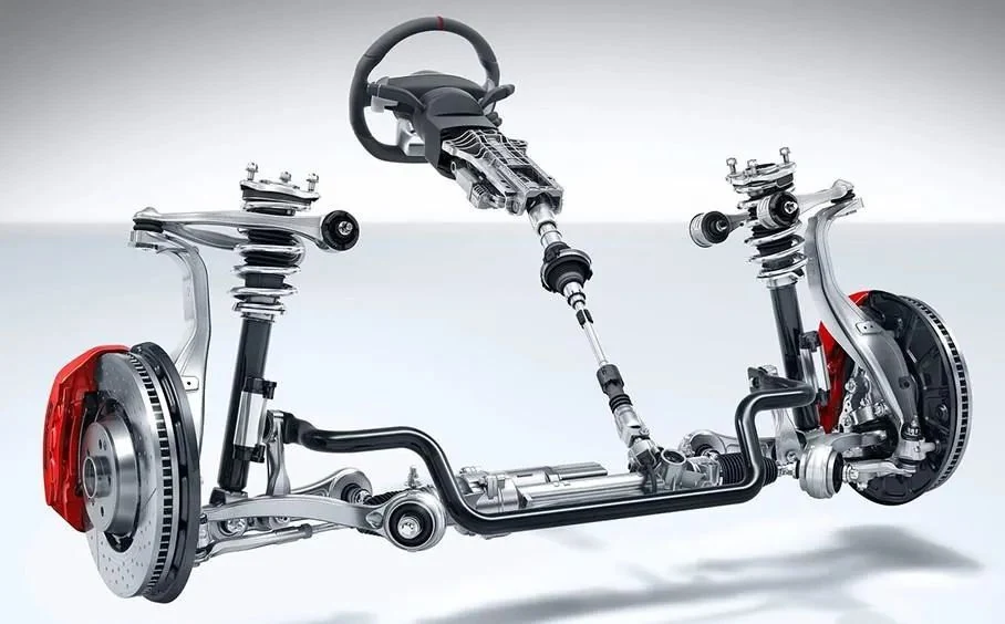 Timing and chassis component layout used for identification