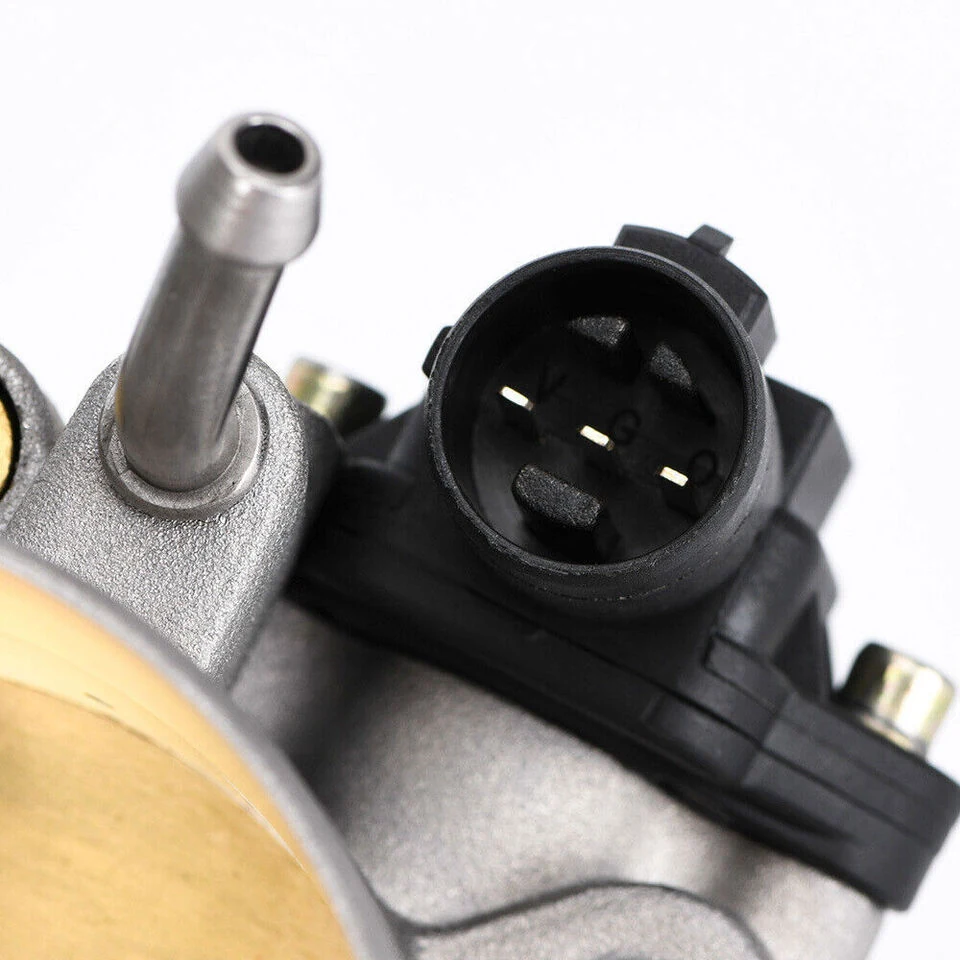 Close view of the throttle body sensor connector