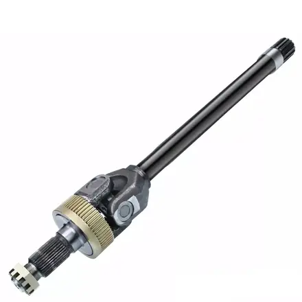 Honda propeller shaft assembly with universal joints at both ends