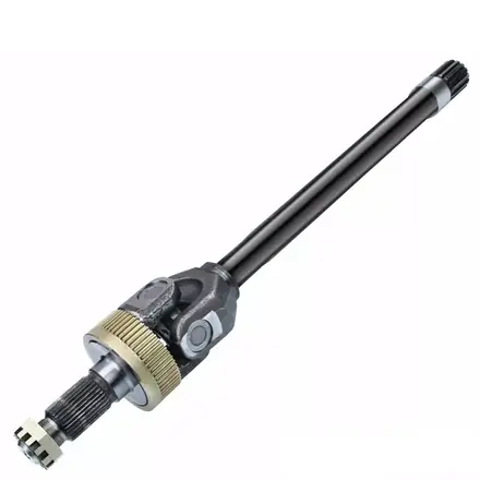 Drive shaft assembly with splined stub and constant velocity joint