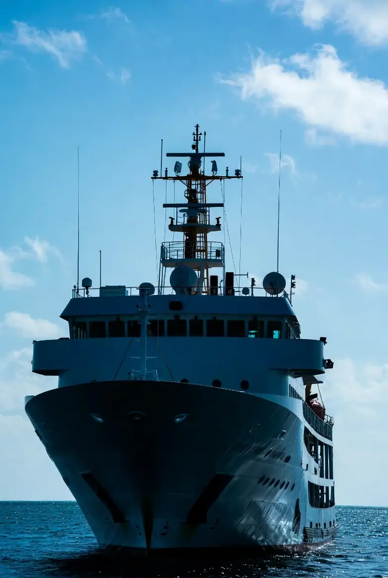 Steel-hulled vessel of the type maintained with high-power laser cleaning