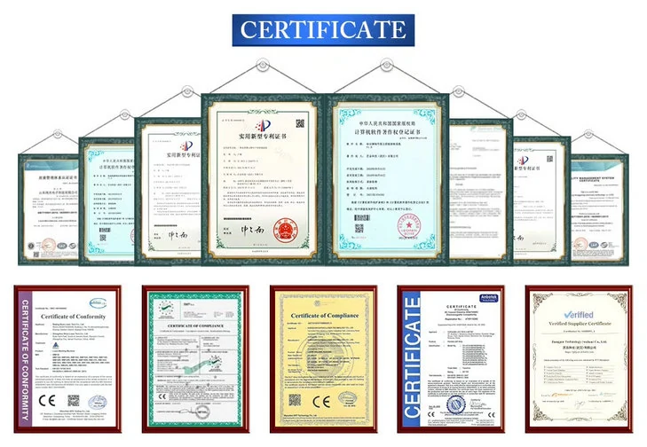 KlearLaser certificates including CE and ISO documentation
