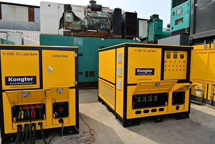 What are differences among R, RLC, RCD, RL load banks?