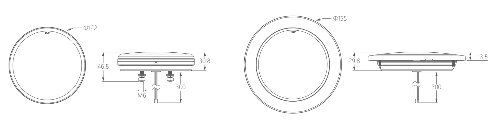 KOT21 series vehicle lighting product photo