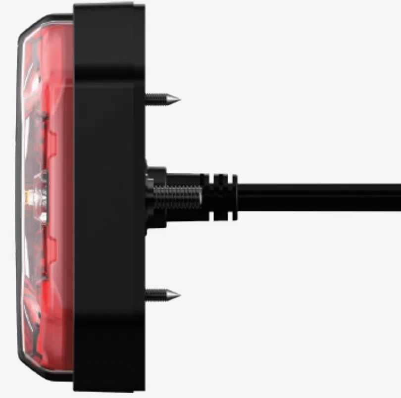 KOT33 lamp size comparison chart with dimensions
