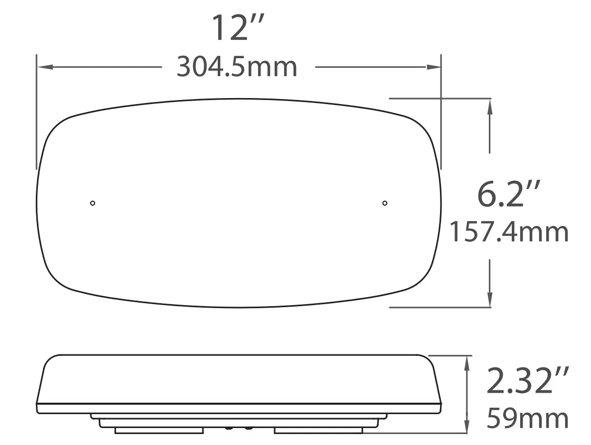 KOW12 series vehicle lighting product photo
