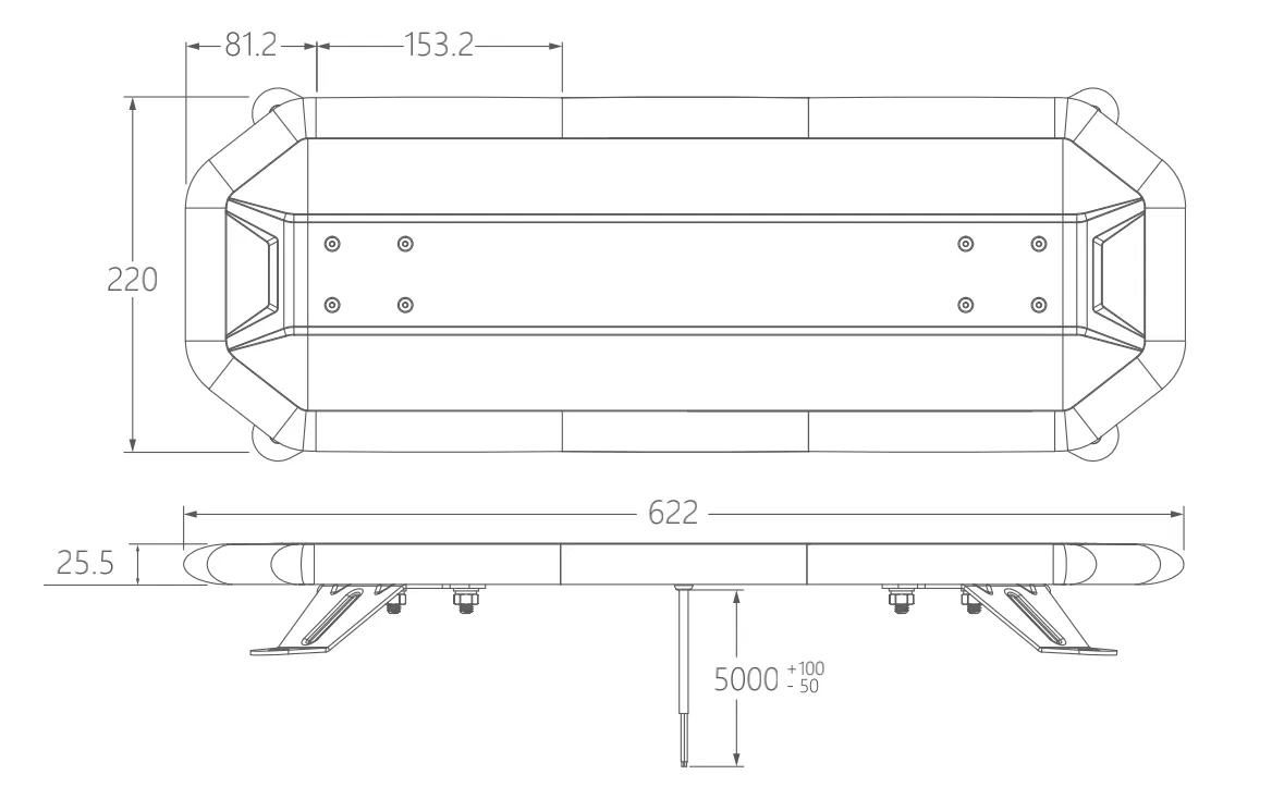 KOW52 vehicle lighting product photo