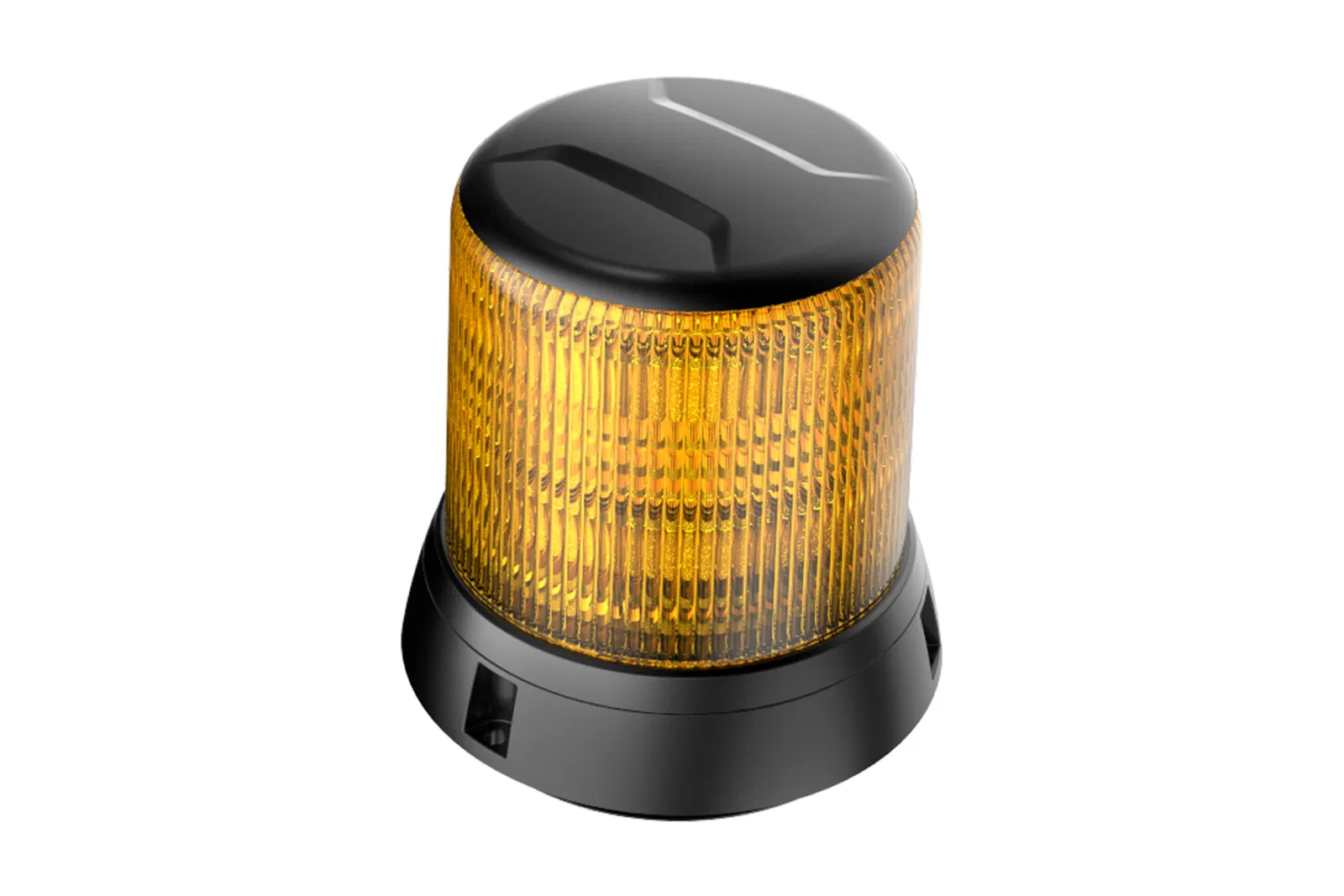 KOW82 beacon in amber color with lighting effect