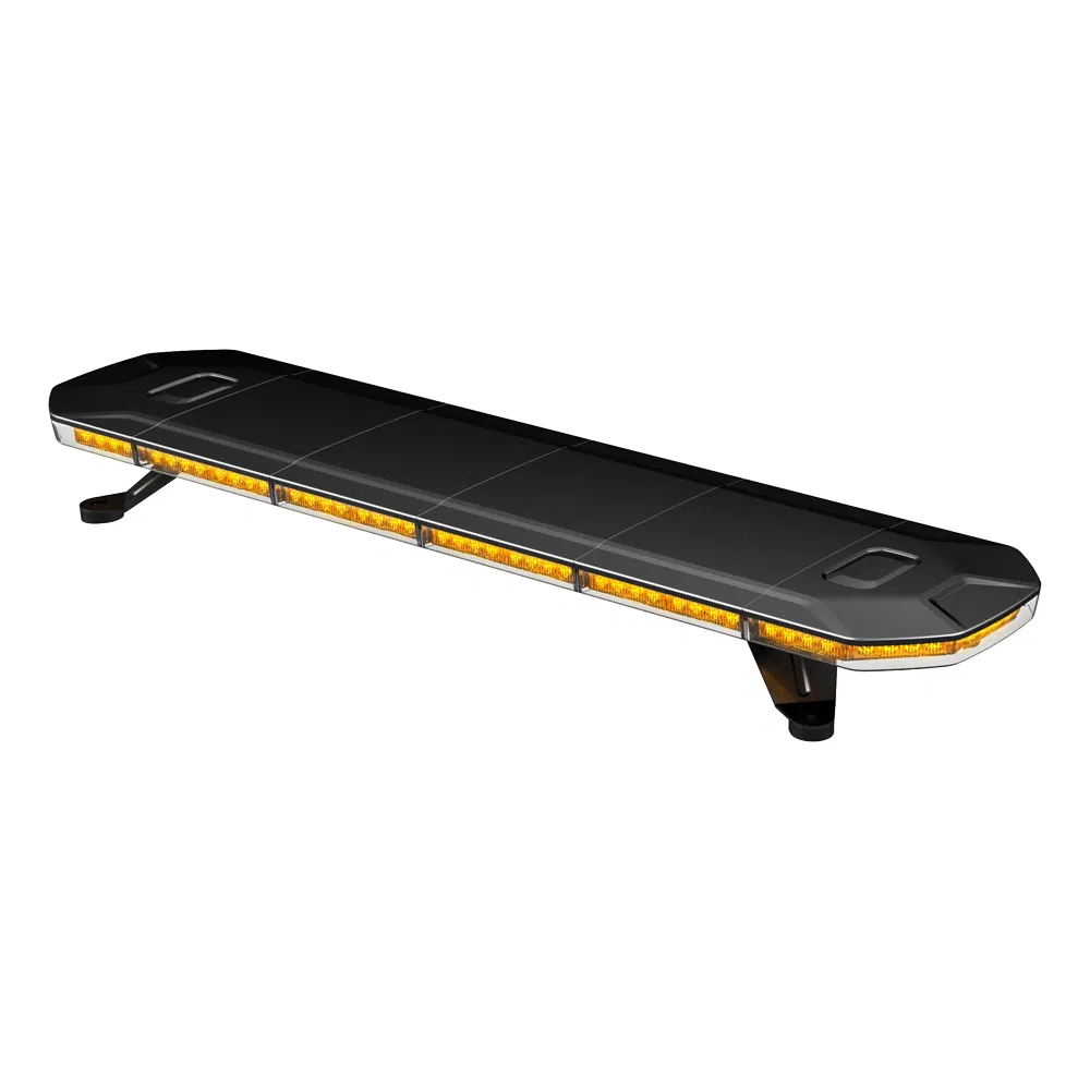 KOW91 light bar mounted on a vehicle roof at 45 degrees