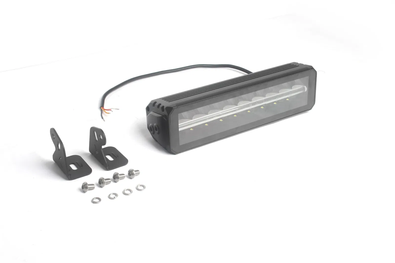 KOWK55 light mounted on a vehicle roof with dual color operation