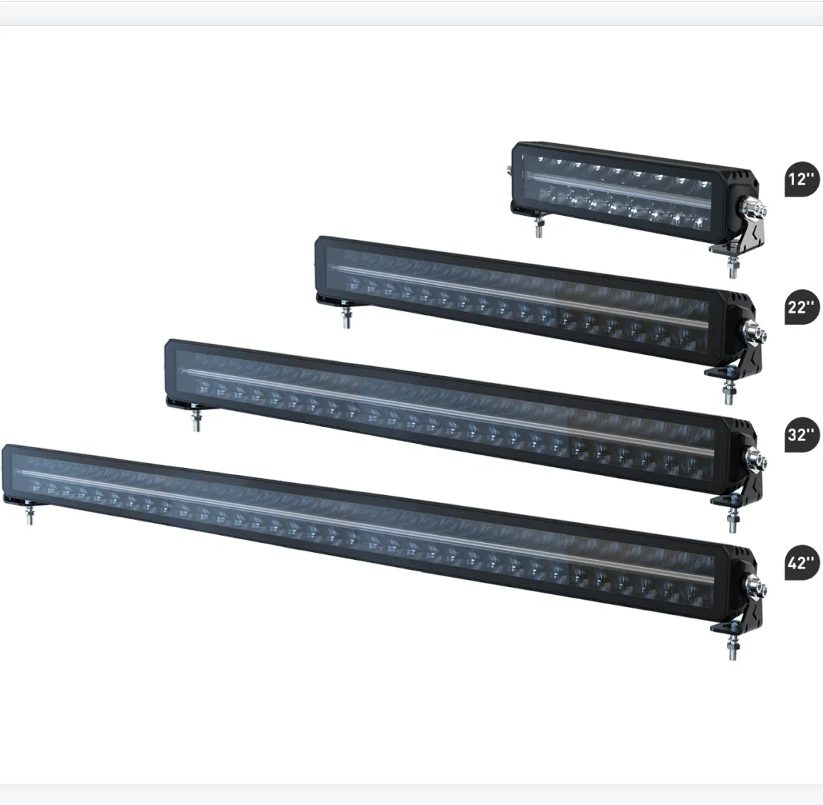 KOWK55 series dual color position light with full screen lens