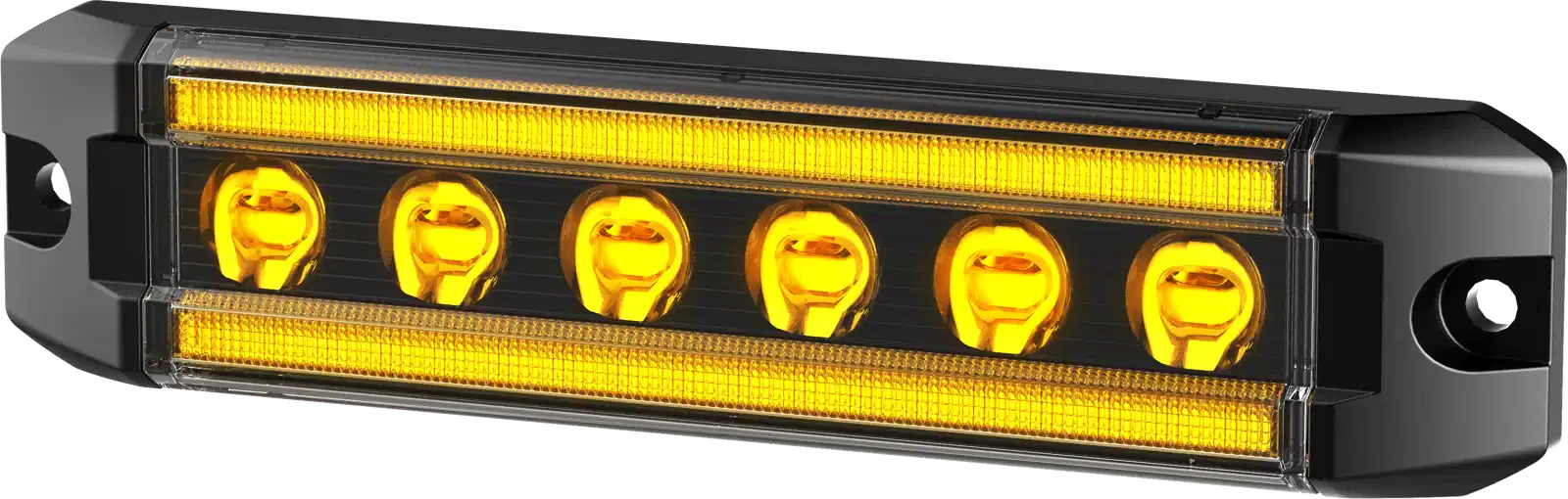 W102 slim dual line position light with yellow LEDs