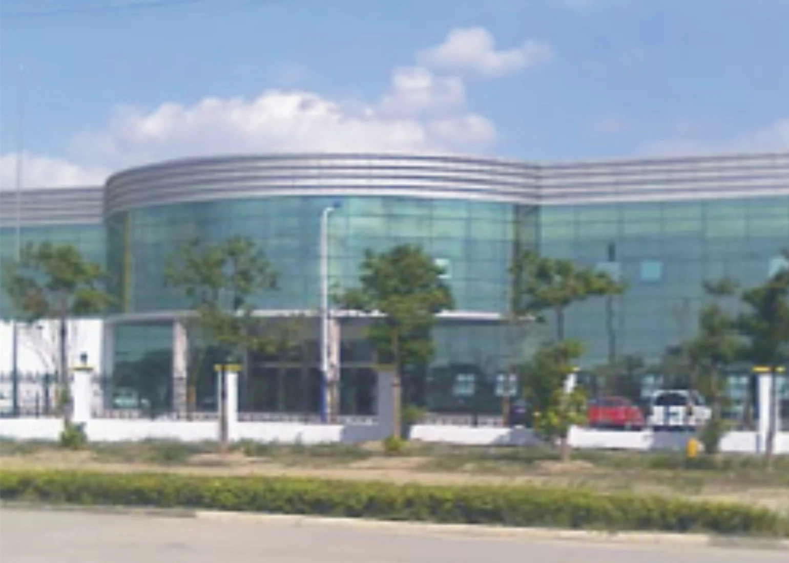 Exterior of the Kunshan production building