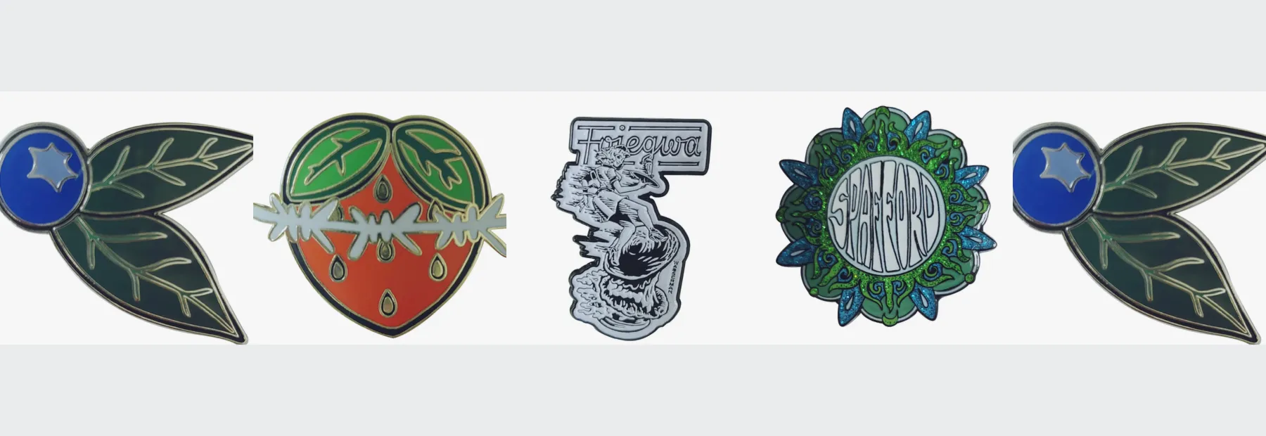 Pins illustrating hard enamel vs soft enamel pins how to choose