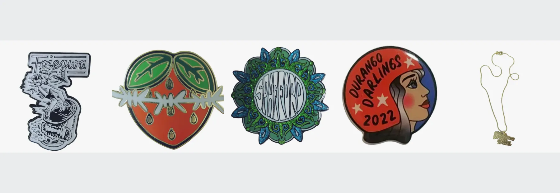 Pins and badges produced for a range of organisations