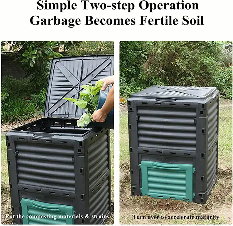 Plastic Composting Bin -KGBG6001 view 5