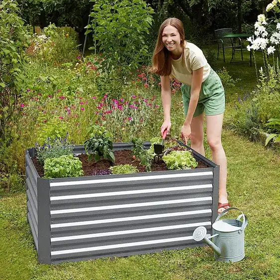 Metal Raised Garden Bed KGFP6010 view 4
