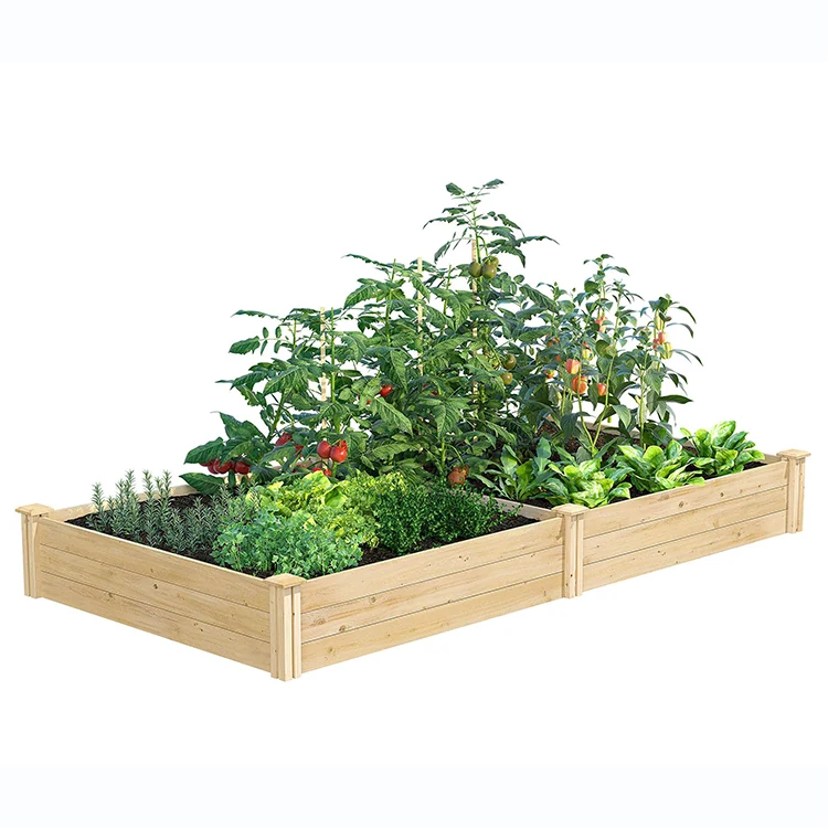 Wooden Raised Garden Bed KGFP6103 - Raised Garden Bed made by Kunda