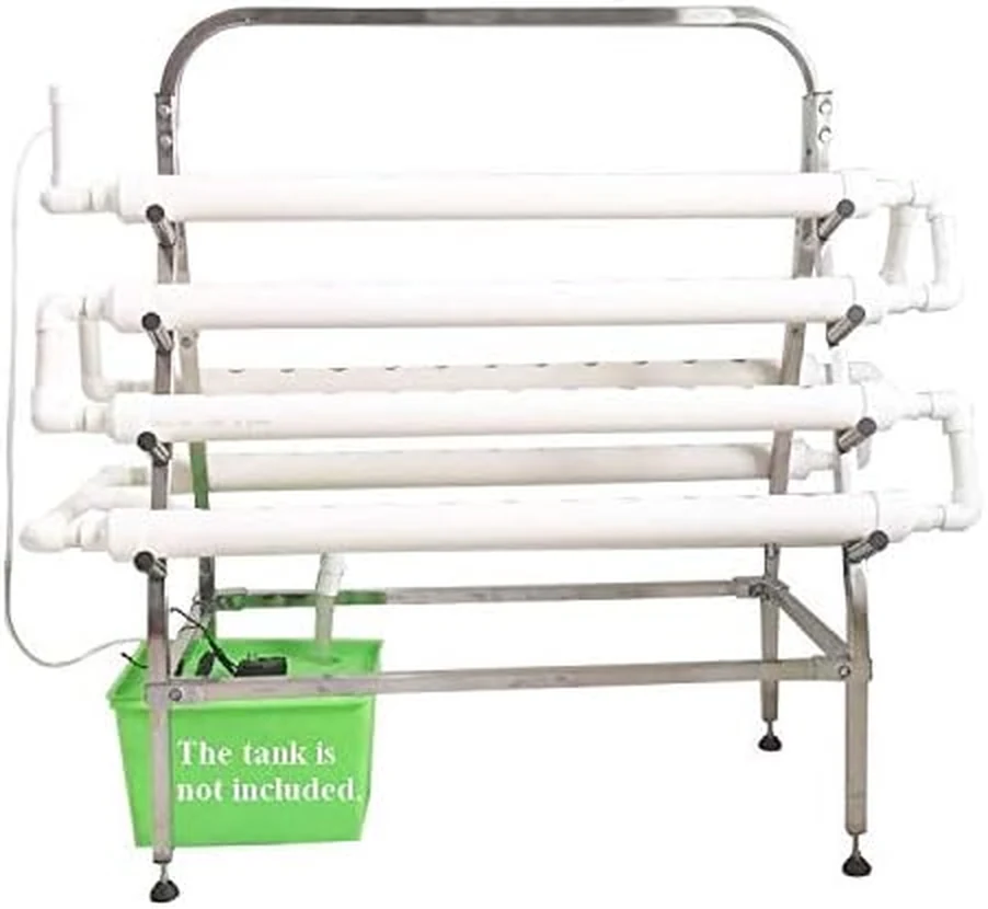 Hydroponic System with Metal Stand KGFP7103 - Hydroponics System made by Kunda