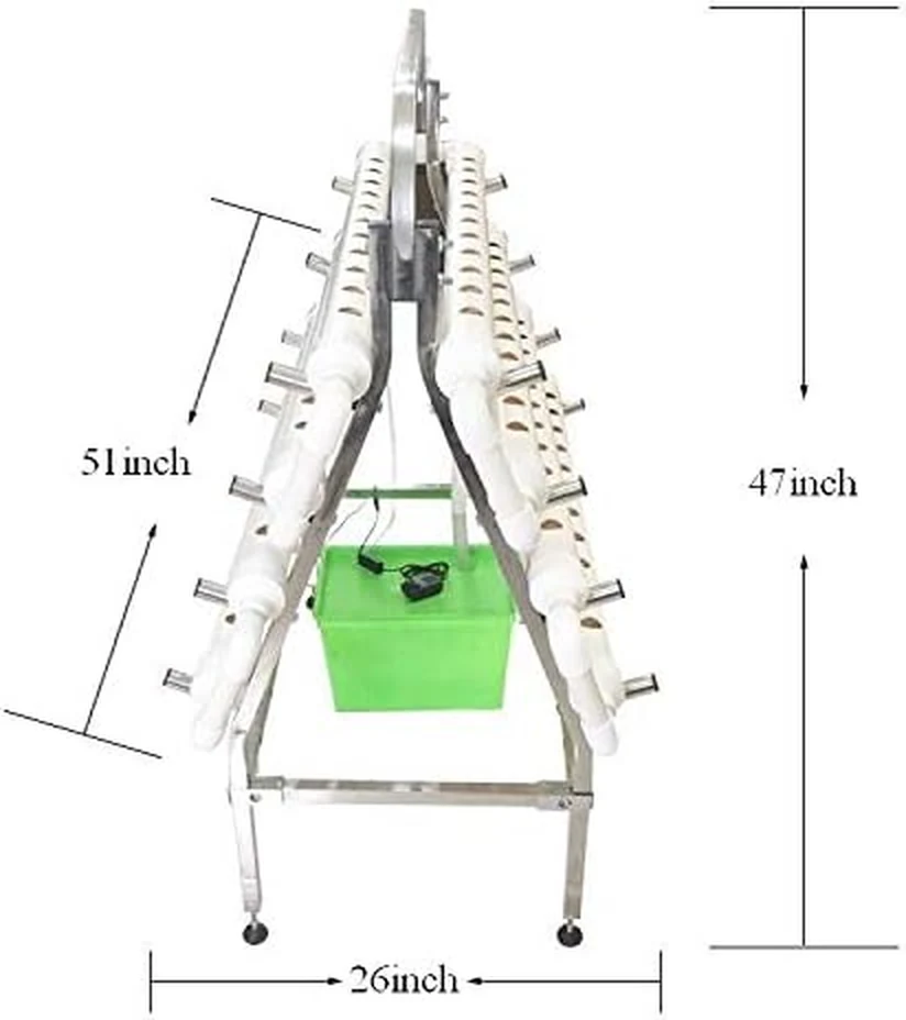 Hydroponic System with Metal Stand KGFP7103 view 3