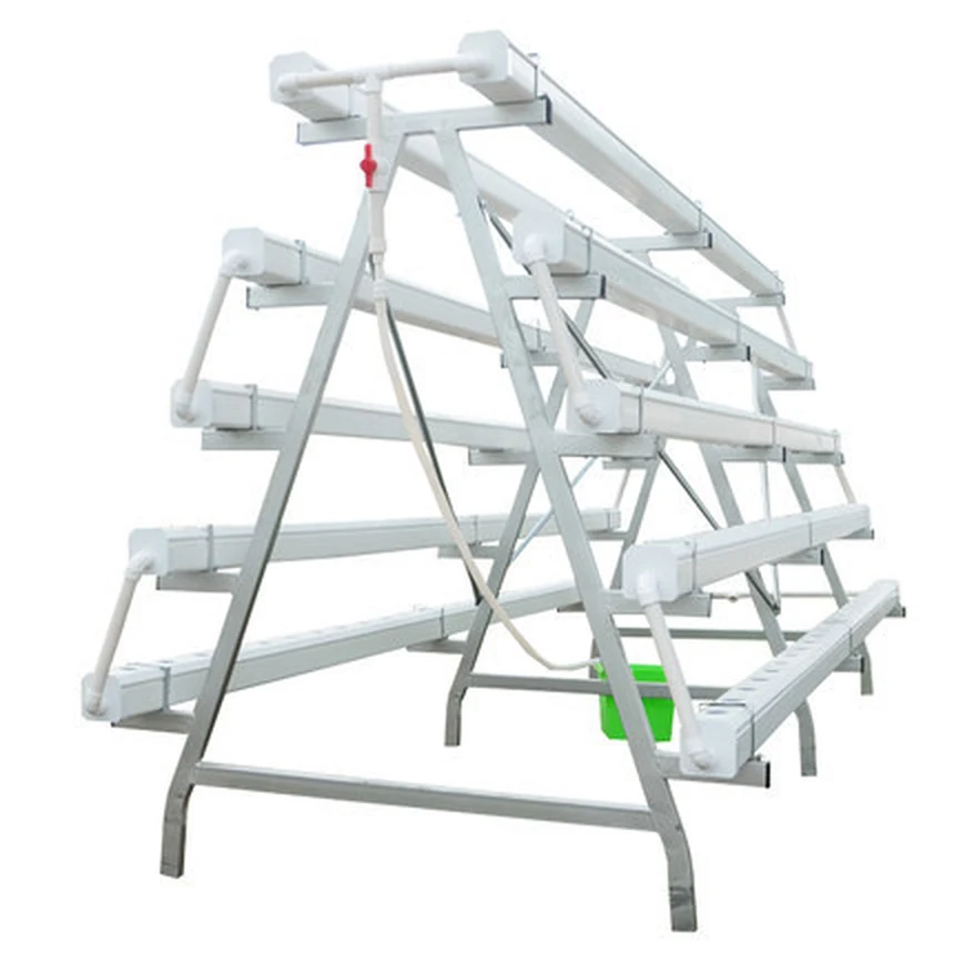 Hydroponic System with Metal Stand KGFP7104 - Hydroponics System made by Kunda