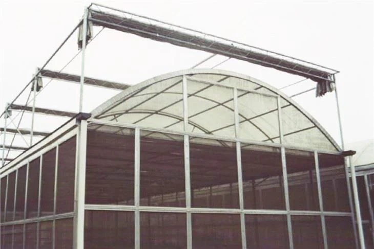 Kunda agricultural greenhouse structure on a growing site