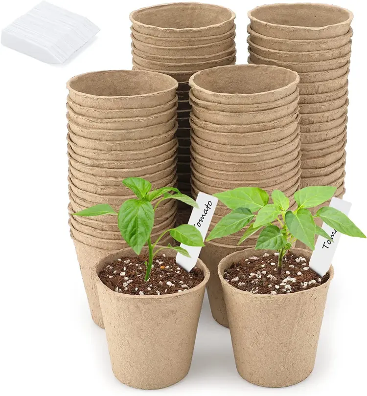 Nursery Pot KG1102 - Biodegradable Plant Pot made by Kunda