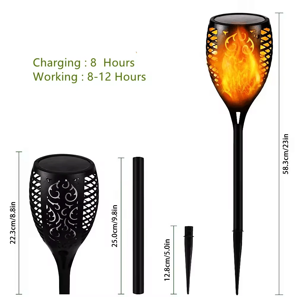 LED Solar Lawn Lamp KGGL011 view 2
