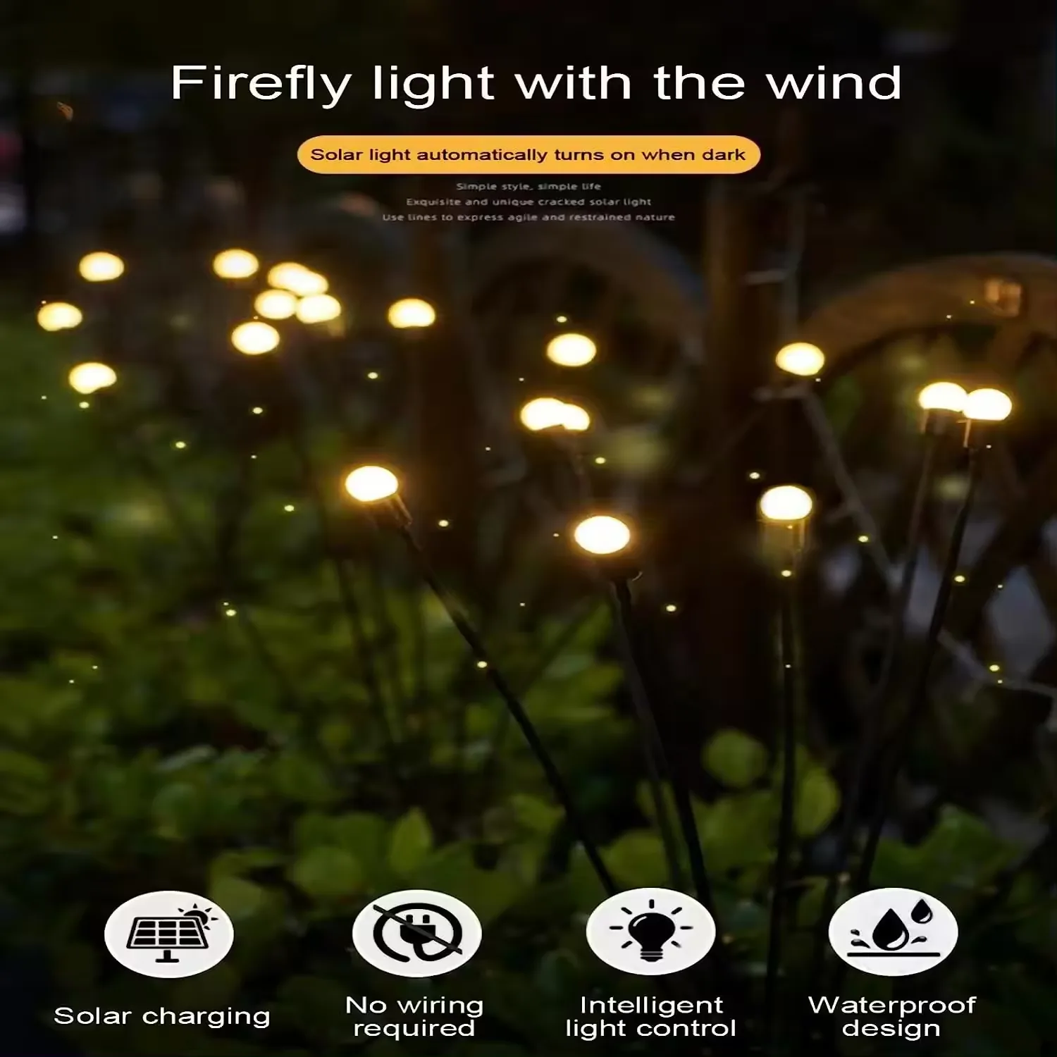 LED Solar Lawn Lamp KGGL022 view 5
