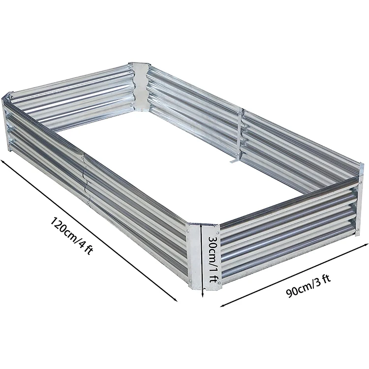 Metal Raised Garden Bed KGFP6002 view 2