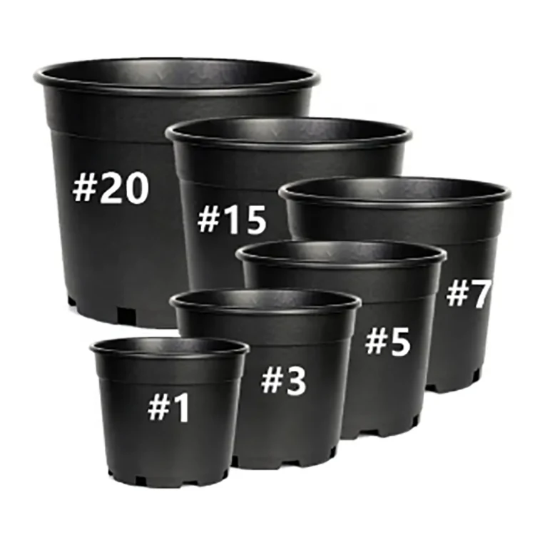 Nursery Pot (Blow Molding) KGFP1207 - Plastic Planters made by Kunda