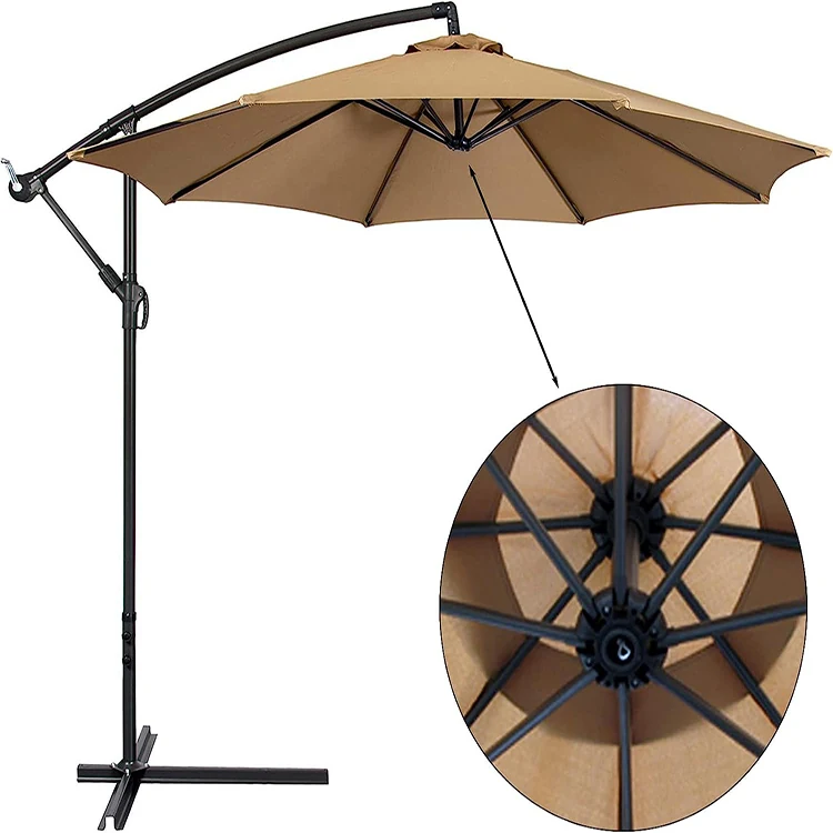Offset Patio Umbrella KGYZ1006 - Garden Furniture made by Kunda