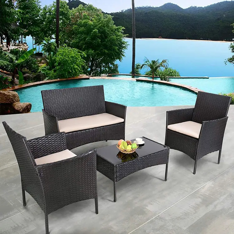 Patio Rattan Chair KGFS001 view 6