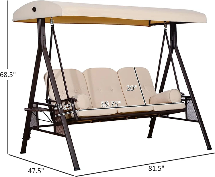 Patio Swing Chair KGFC2001 view 2