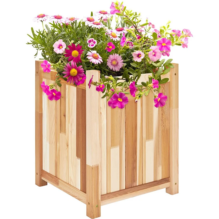 Wooden Raised Garden Bed KGFP6101 view 3