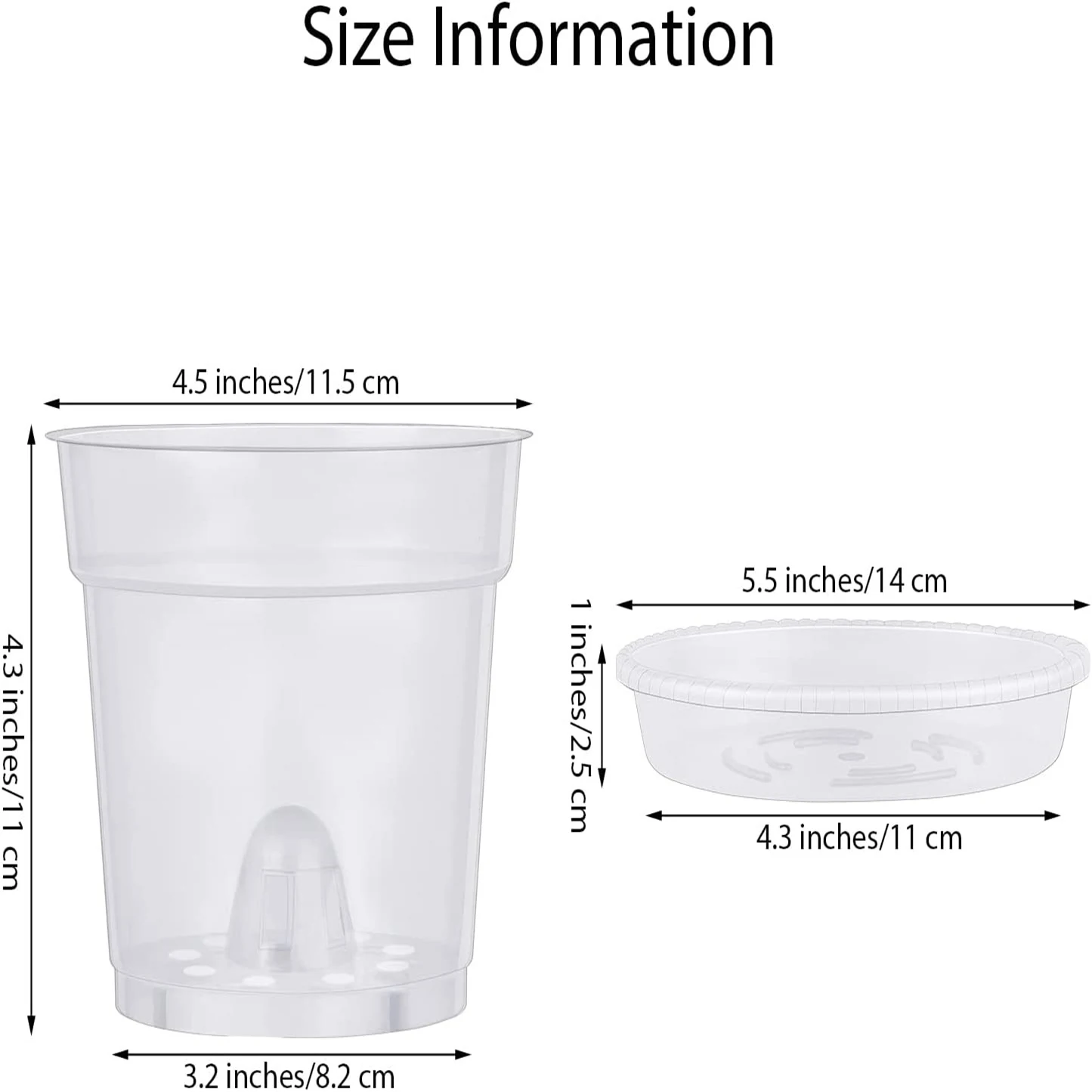 Plastic Nursery Pot KGFP1206 view 2