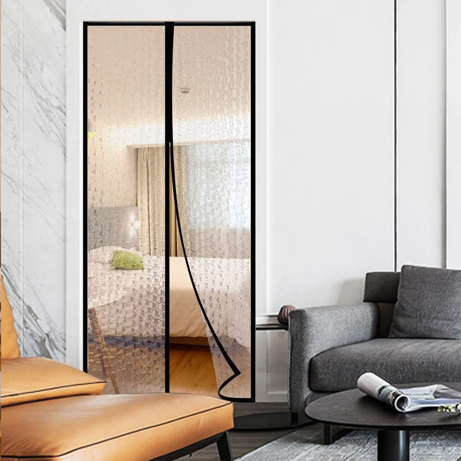 Magnetic Thermal Insulated Door Curtain - KDMP102, packaging and pack detail