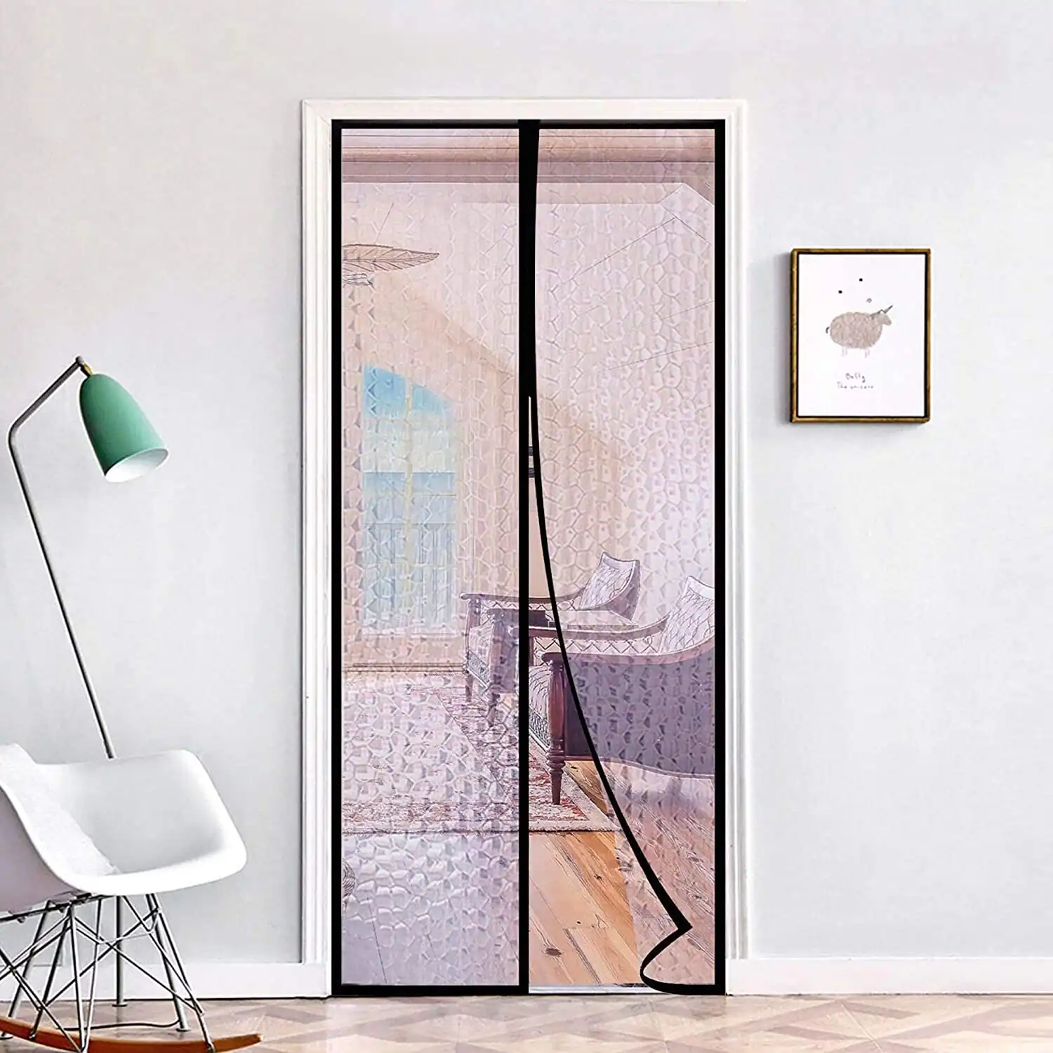 Magnetic Thermal Insulated Door Curtain - KDMP102 — KUNDA mosquito control