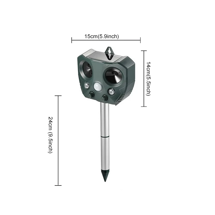 3 in 1 Functional Solar Pest Repeller - KDPS016, packaging and pack detail