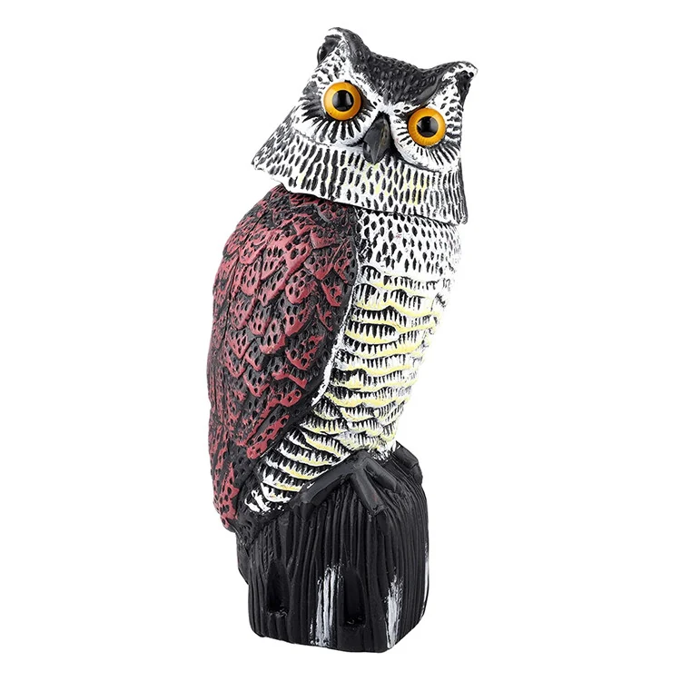 Bird Scare Owl - KDBR101, in use