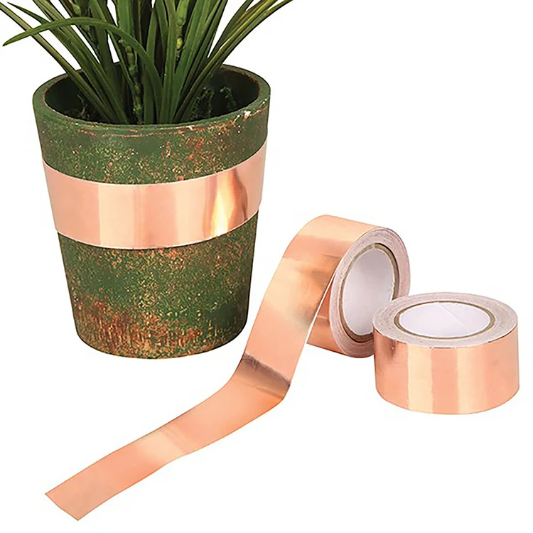 Copper Slug Tape - NRTG117, size reference