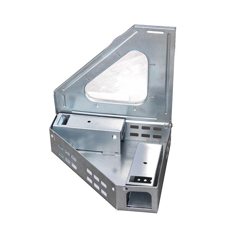 Corner Multicatch Metal Mouse Trap Box - NRTM004, packaging and pack detail