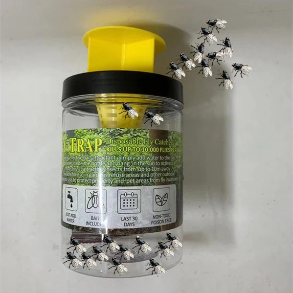 Fly Catcher Bottle - NRFT010, detail view