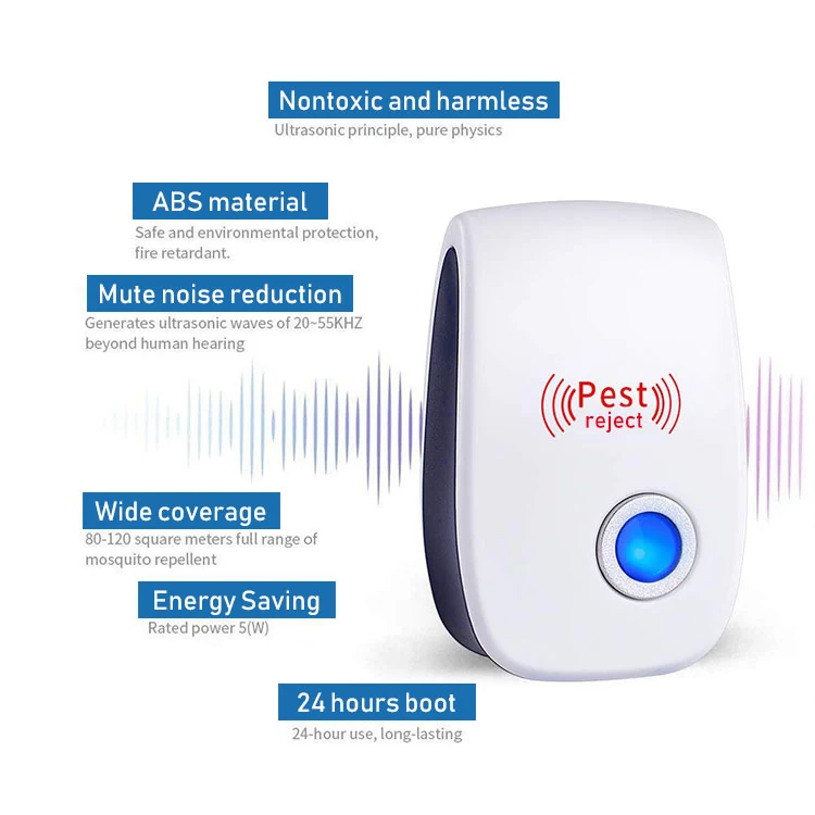 Indoor Ultrasonic Pest Control - KDPT007, in use